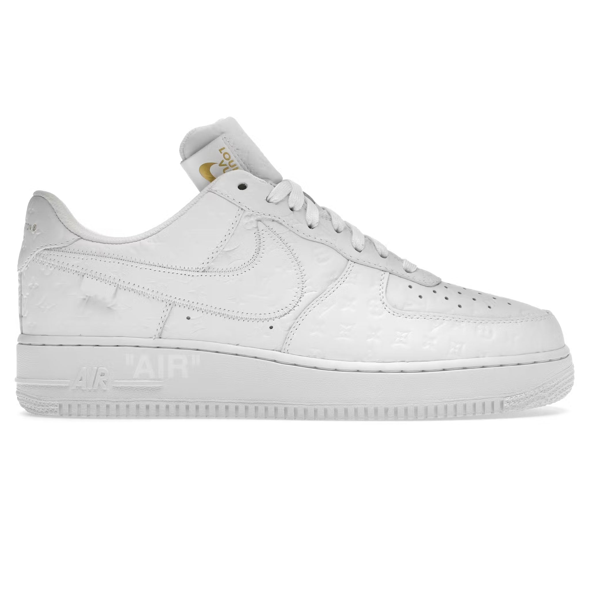 Image of Louis Vuitton x Nike Air Force 1 Low White